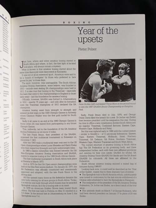The Allied Book of SA sports & sports records Number 1