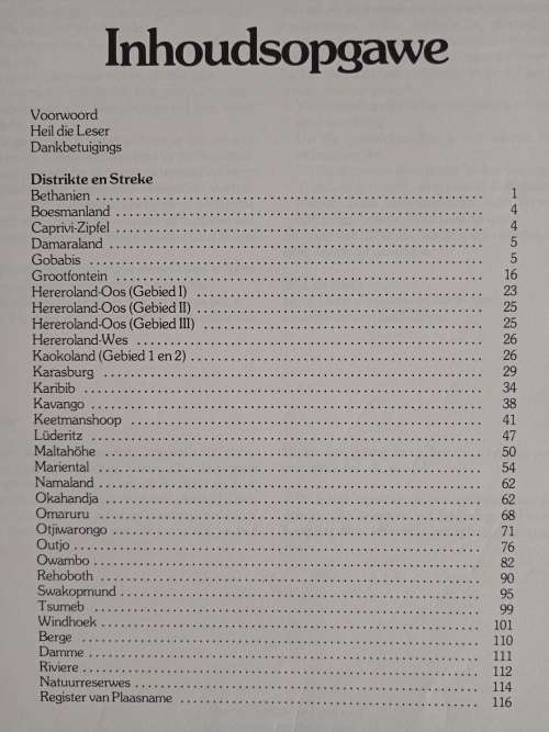 Die Ensiklopedie van Name in Suidwes-Afrika by A.P.J. Albertyn