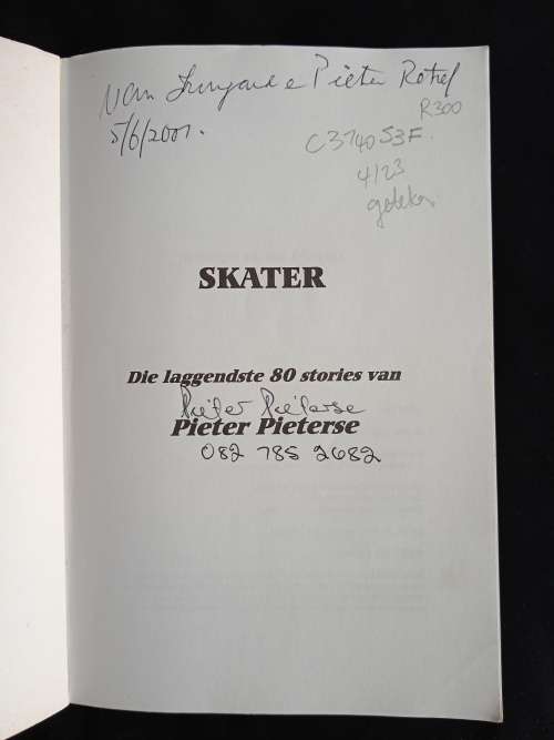 Skater - Die laggendste 80 stories van Pieter Pieterse
