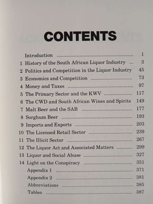 Conspiracy of Giants: The South African Liquor Industry by Michael Fridjhon & Andy Murray