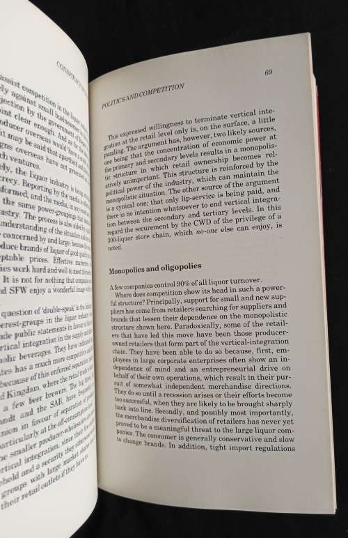 Conspiracy of Giants: The South African Liquor Industry by Michael Fridjhon & Andy Murray