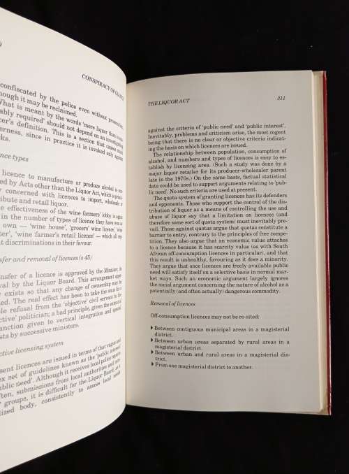 Conspiracy of Giants: The South African Liquor Industry by Michael Fridjhon & Andy Murray