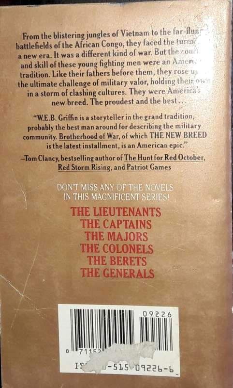 The New Breed - Brotherhood Of War Book VII -w E Griffin