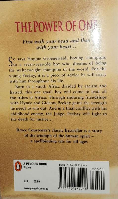 The Power of One - Bryce Courtney