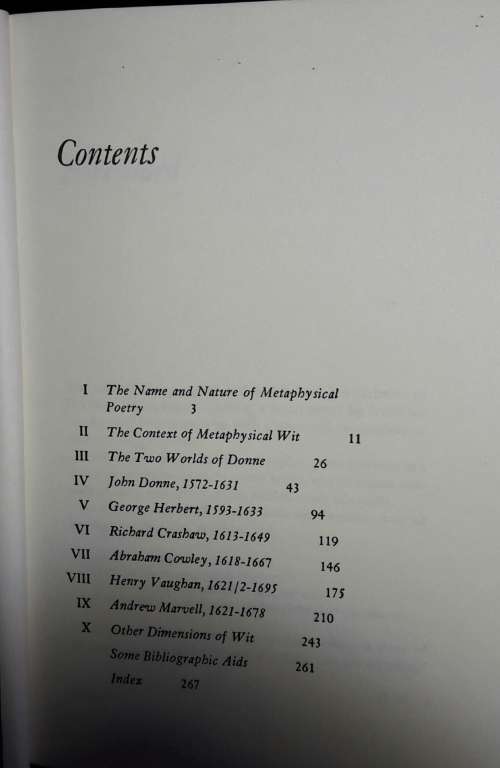 A Reader`s Guide to The Metaphysical Poets