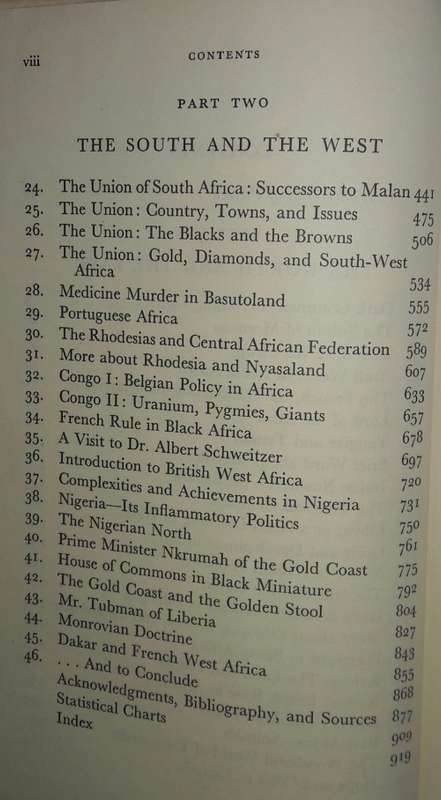 Inside Africa - John Gunther