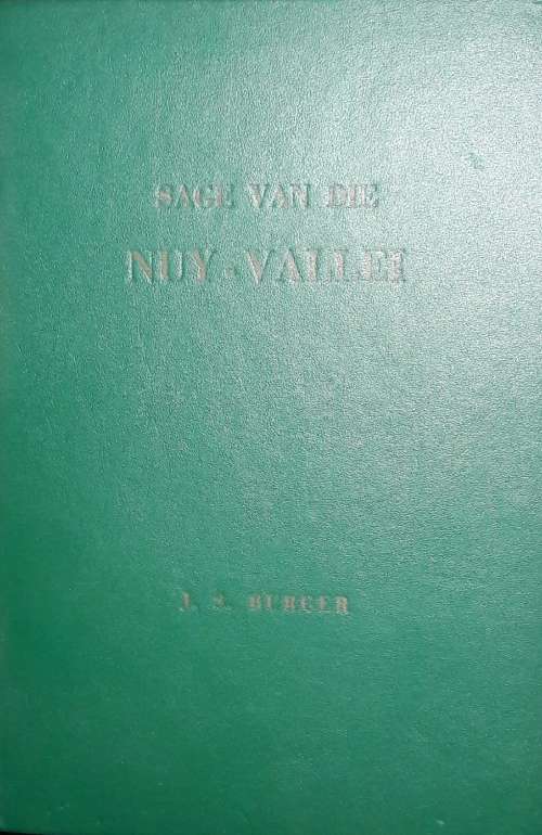Sage van die Nuy-Vallei J S Burger