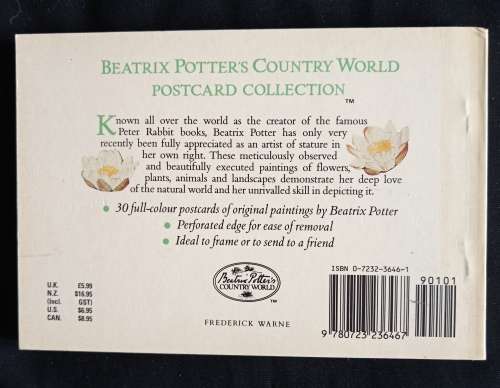 Beatrix Potter`s - Country World - Postcard Collection