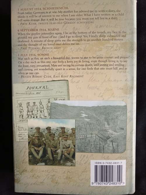 A War in Words: The First World War by Svetlana Palmer & Sarah Wallis