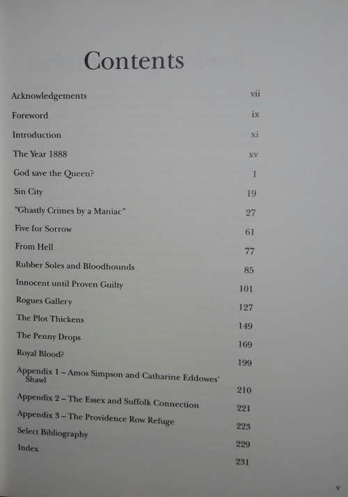 Andy & Sue Parlour`s Researches of The Ripper Murders as told to and written by Kevin O`Donnell