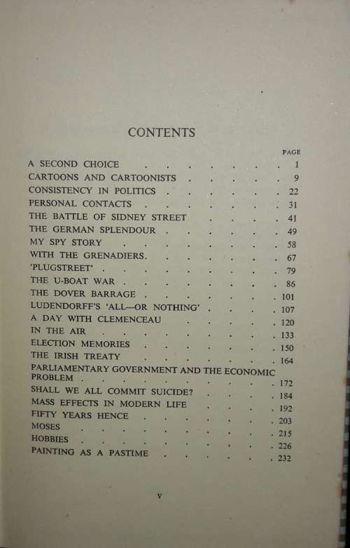Thoughts and Adventures - Winston S Churchill