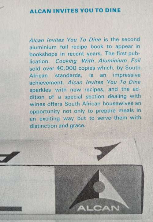 Alcan invites you to dine - A New Selection of Foil Recipes
