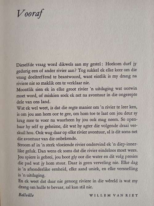 Stroom af in my Kano: Avonture op vyf groot riviere in Suider-Afrika by Willem van Riet