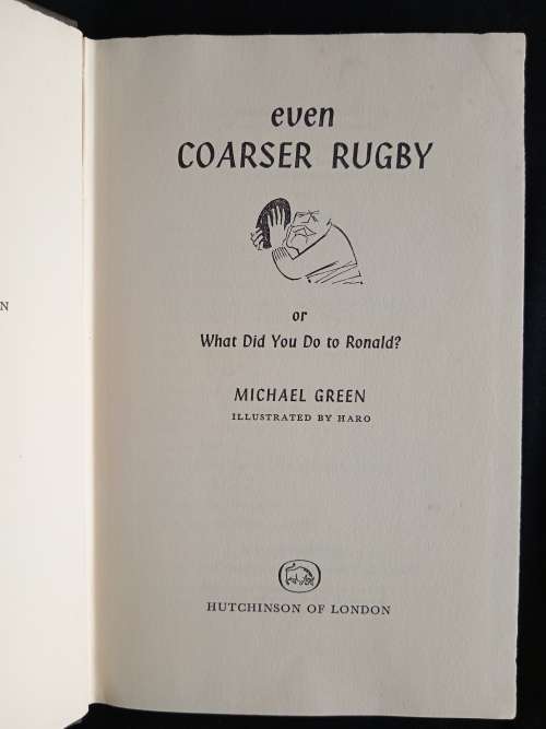 Even Coarser Rugby by Michael Green