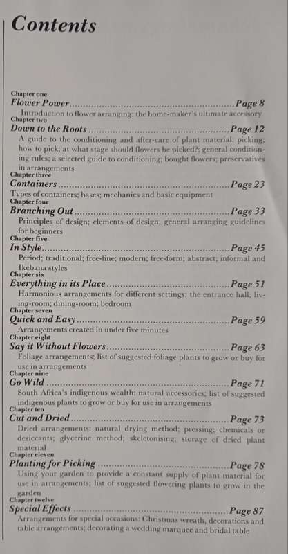 Flower Arranging for the South African Home by Rosemary Ladlau