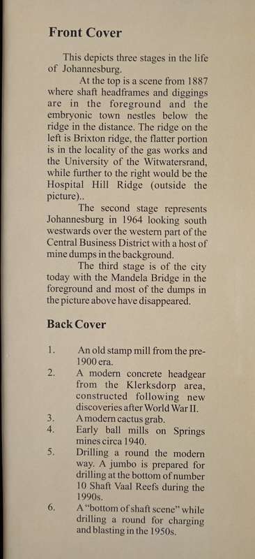 Historic Overview of the Witwatersrand Goldfields by J.R.F. Handley