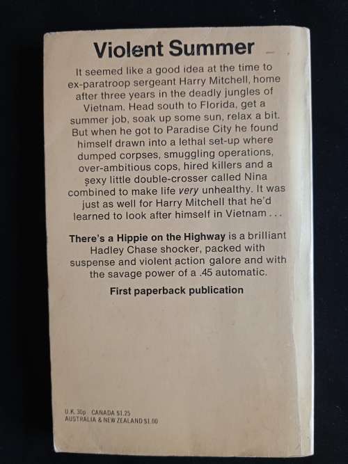 There`s a Hippie on the Highway by James Hadley Chase