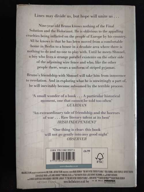 The Boy in The Striped Pyjamas by John Boyne
