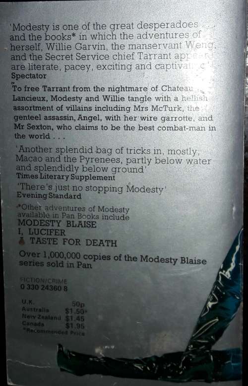 Modesty Blaise - The Silver Mistress - Peter O`Donnell