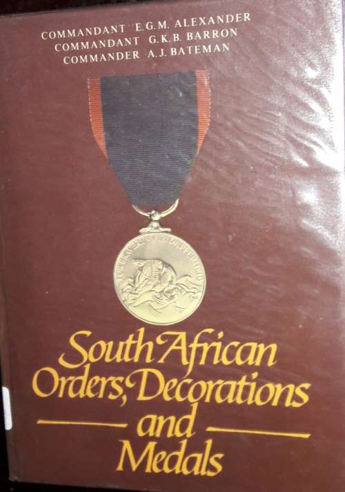 South Arican Orders, Decorations and Medals