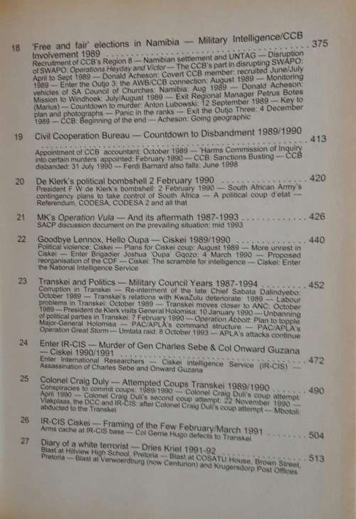Warfare By Other Means - South Africa in the 1980s and 1990s - Peter Stiff
