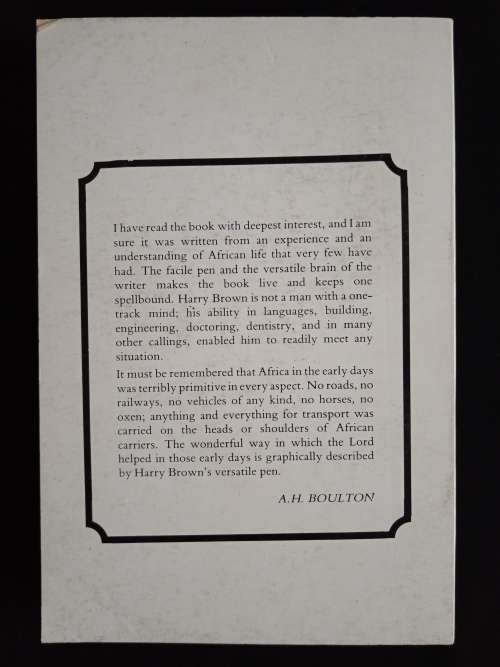A Missionary in the Making - Autobiography of J. H. Brown