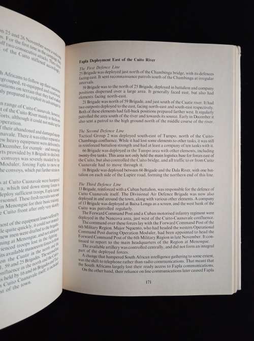 War in Angola: The Final South African Phase by Helmoed-Römer Heitman
