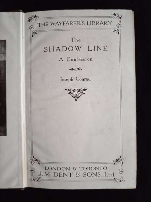 The Shadow-Line: A Confession by Joseph Conrad