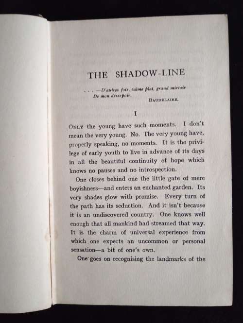 The Shadow-Line: A Confession by Joseph Conrad