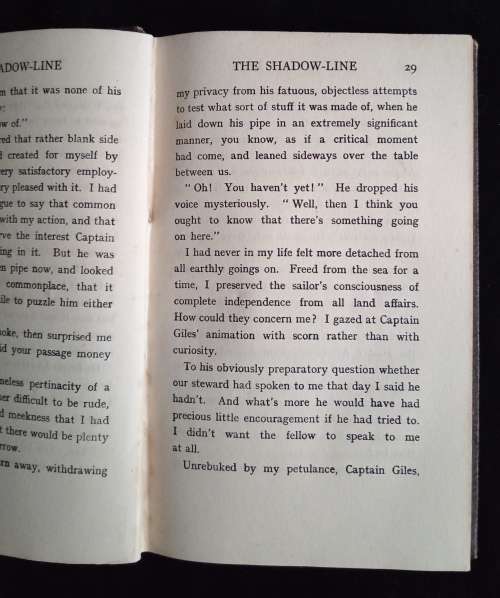 The Shadow-Line: A Confession by Joseph Conrad