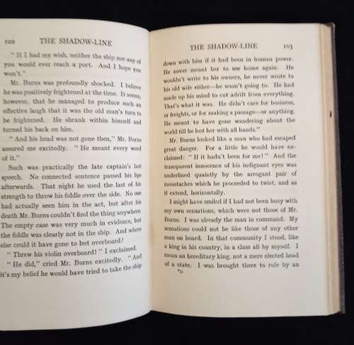 The Shadow-Line: A Confession by Joseph Conrad
