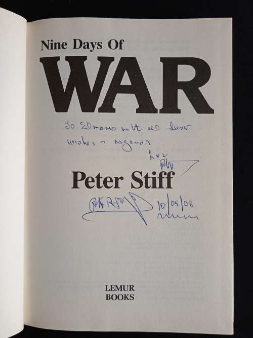Nine Days of War by Peter Stiff
