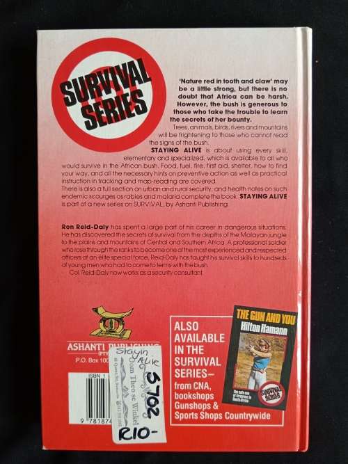 Staying Alive: A Southern African Survival Handbook by Ron Reid-Daly
