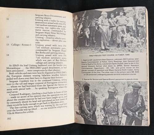 Selous Scouts Top Secret War by Lt. Col. Ron Reid Daly as told by Peter Stiff