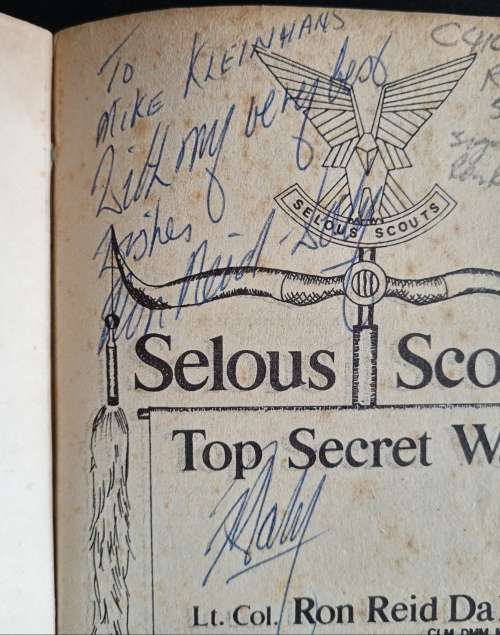Selous Scouts Top Secret War by Lt. Col. Ron Reid Daly as told by Peter Stiff