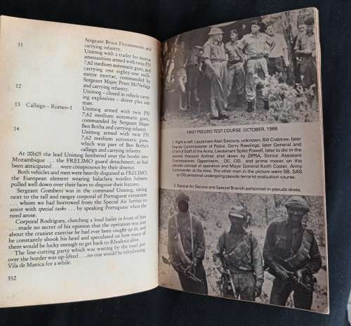 Selous Scouts Top Secret War by Lt. Col. Ron Reid Daly as told by Peter Stiff