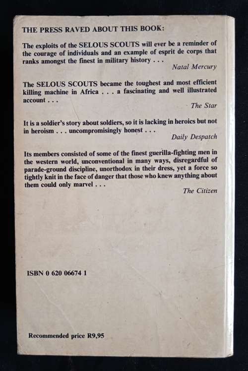 Selous Scouts Top Secret War by Lt. Col. Ron Reid Daly as told by Peter Stiff