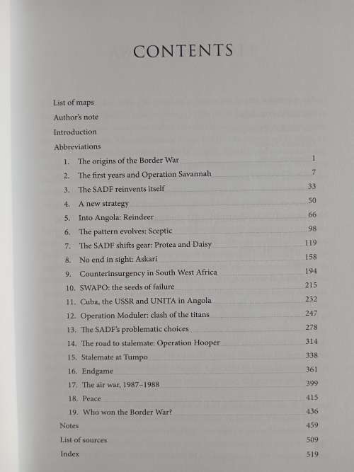 The SADF in the Border War 1966-1989 by Leopold Scholt