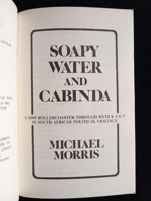Soapy Water & Cabinda by Michael Morris