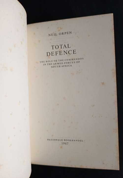 Total Defence by Neil Orpen