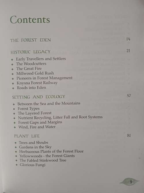 The Knysna & Tsitsikamma Forests: Their history, ecology & management by Izak van der Merwe