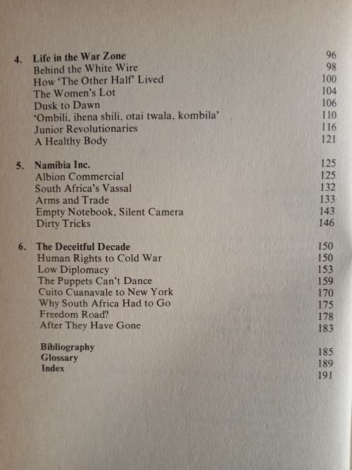 The Devils are Among Us: The War for Namibia by Denis Herbstein & John Evenson