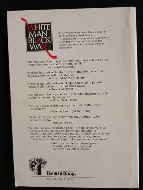White Man Black Man by Bruce Moore-King