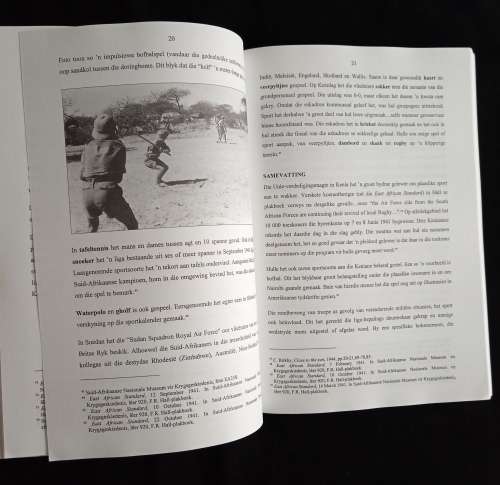 S. A. Soldate & hul Sport 1939-1945 by Floris van der Merwe