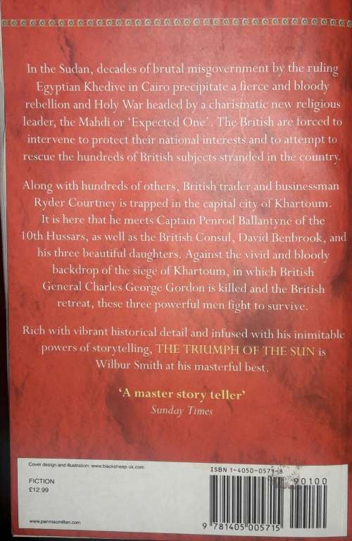 The Triumph Of The Sun - Wilbur Smith