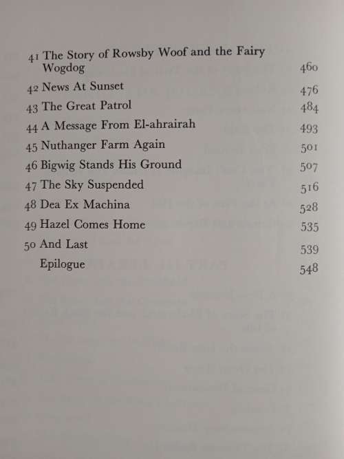 Watership Down by Richard Adams