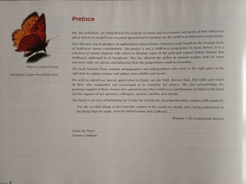 Ten Years of Nature`s Wonders(VeldFocus Series) by Ronnie Watt