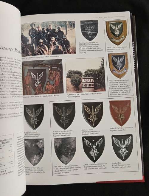 `Recce` : A Collector`s Guide to the History of the S.A.S.F. By P.Matthysen, M.Kalkwarf & M.Huxtable