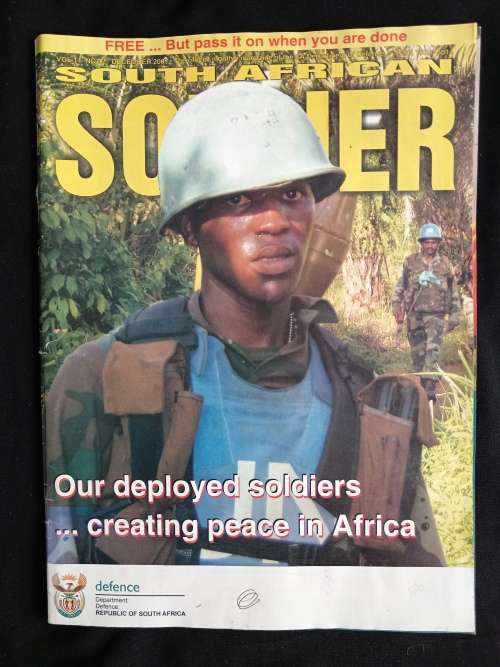 South African Soldier: The official monthly magazine of the SA Department of Defence
