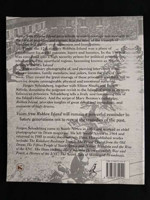 Voices from Robben Island - Compiled & Photographed by Jürgen Schadeberg